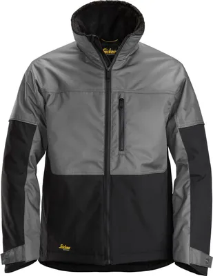 Produktbild von Snickers AllroundWork Winter Arbeitsjacke Grau-Schwarz-S