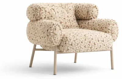 Produktbild von Luxusmöbel Sessel Beige Polstermöbel Wohnzimmer s Polster Sitz