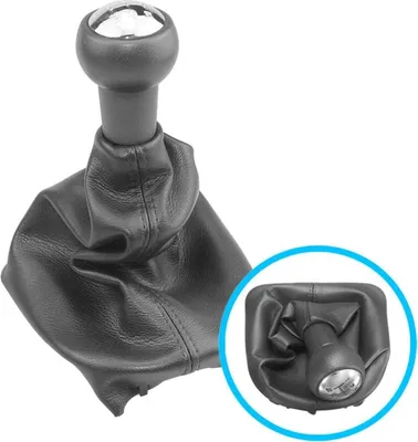 Obrázek produktu pro Náhradní hlavice řadicí páky pro Peugeot 307, 207 a 406 s pětistupňovou automatickou převodovkou, včetně prachovky