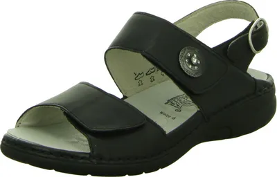 Produktbild von Waldläufer Komfort Sandalen für Damen in schwarz schwarz 218-00-00026