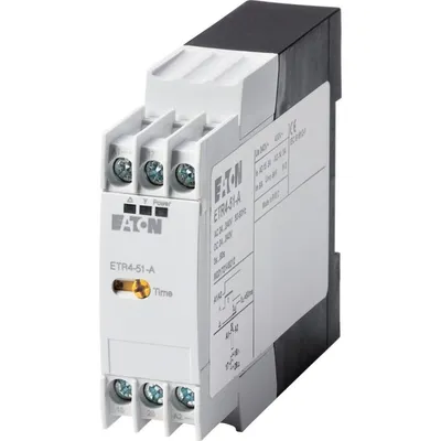 Produktbild von EATON ETR4-51-A Zeitrelais Stern- 031884 Dreieck 1W 50ms 3-60s 24-240VACDC 031884