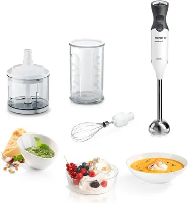 Obrázok produktu pre Bosch ErgoMixx MS6CA4150, Ponorný mixér, 1,4 m, 800 W, Biela