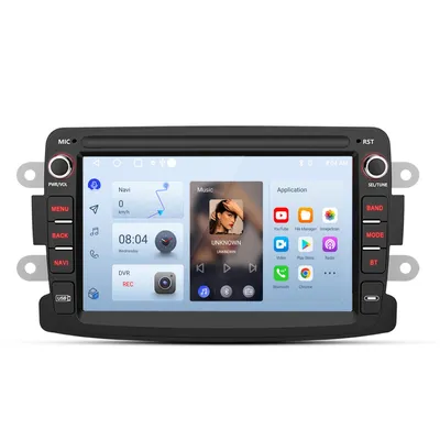 Zdjęcie produktu dla 2+64G android13 7'' DAB NAVI 4Kern carplay Android auto Für Renault Dacia Duster Sandero Lada WIFI BT SWC 2DIN Autoradio GPS RDS