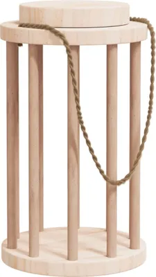 Obrázek produktu pro Seník pro králíky Ø 15 x 25,5 cm masivní jedlové dřevo