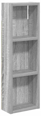 Produktbild von vidaXL Badezimmer-Wandschrank Graues Sonoma 20 x 10 x 60,5 cm