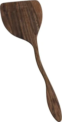 Zdjęcie produktu dla Łopatka z drewna orzechowego 32 cm – szpatułka kuchenna naturalna