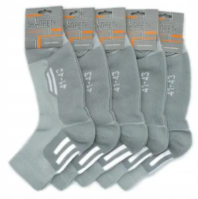Produktbild von 5 Paar Baumwoll Trekking-Socken Herren 41-43