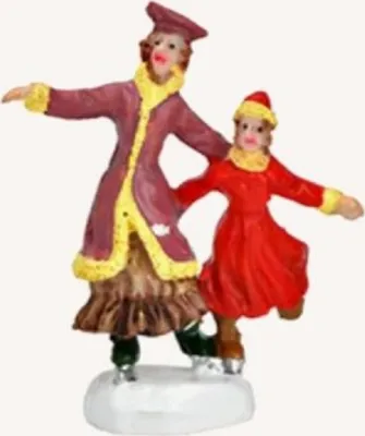 Produktbild von Wurm Figur Weihnachtsdorf - Schlittschuhläufer Pärchen B