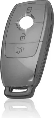 Produktbild von Dutch Shield - TPU Autoschlüssel Hülle für das Mercedes Schlüssel -  Schutzhülle Schlüsselhülle Cover 24 transparant,  Schwarz