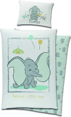 Immagine prodotto di Copripiumino Disney Dumbo BABY- 90 x 120 cm - cotone
