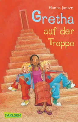 Produktbild von Gretha auf der Treppe
