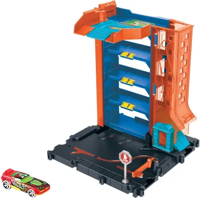Produktbild von Hot Wheels City Downtown Parking Garage