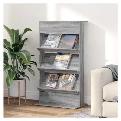Produktbild von Zeitschriftenständer aus Holzwerkstoff | Moderner Einrichtungsgegenstand für Wohnzimmer und Büro