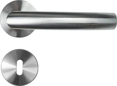 Produktbild von FELGNER Drückergarnitur Torino (Lochung: Buntbart, Oberfläche: Edelstahl) Lochung: Buntbart Oberfläche: Edelstahl