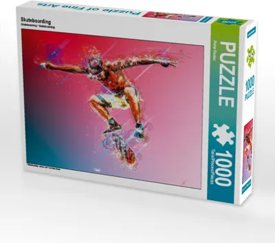 Produktbild von Calvendo Skateboarding 1000 Teile Puzzle quer 640x480mm, Roder Peter; 7451547
