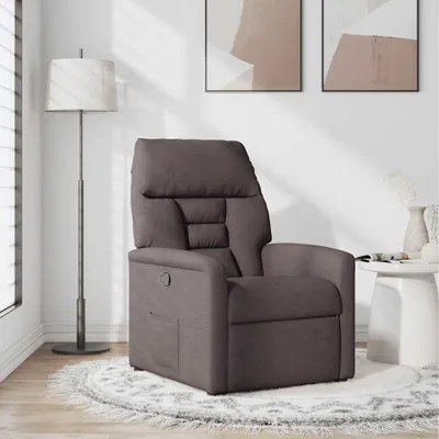 Produktbild von vidaXL Relaxsessel Dunkelbraun Stoff