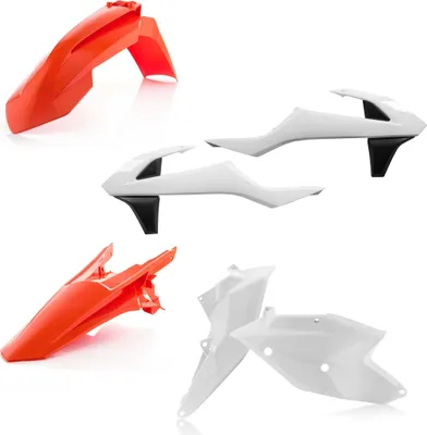Produktbild von ACERBIS Verkleidungskit 6 Teile 2017 Modell Orange/Weiß für KTM