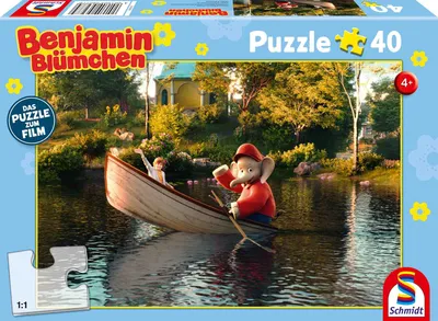 Produktbild von 60 Teile Schmidt Spiele Kinder Puzzle Benjamin Blümchen Kinofilm Motiv 3 56277