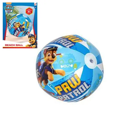 Produktbild von Sambro Paw Patrol Hunde KInder Beachball Wasserball 42cm Strandball Ball Neu