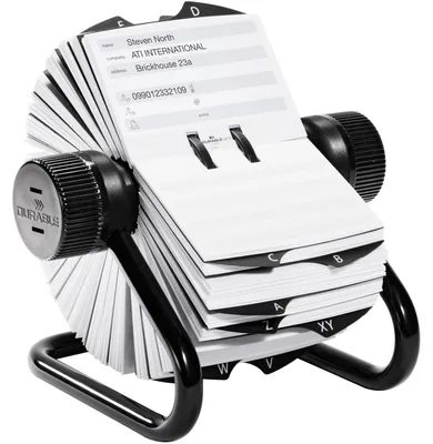 Obrázok produktu pre Odolný 2482 01 TELINDEX® Roll file s 500 obojstranne potlačenými kartami, vrátane indexu