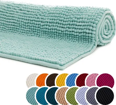 Produktbild von liebling - Badteppich, 60 x 100 cm, Fußbodenheizung geeignet, 100% Mikrofaser, mint