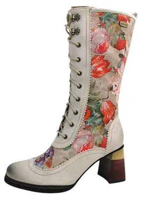 Immagine prodotto di Laura Vita: Scarpe e stivali da donna, color beige, per il tempo libero