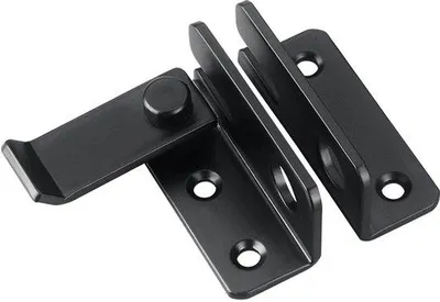 Immagine prodotto di Serrature per porte scorrevoli - Maniglie di sicurezza - Serrature per porte - Metallo - Nero