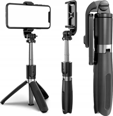 Obrázok produktu pre Verk 04124 Selfie tyč, statív s Bluetooth ovládačom 100 cm