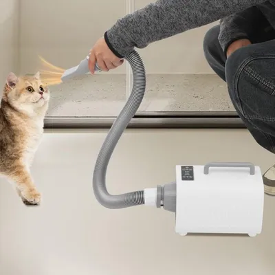 Obrázek produktu pro Fén pro domácí mazlíčky - 2100 W - Bílá barva - Fén určený pro psy a kočky