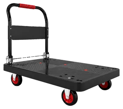 Image de Chariot de transport, construction robuste, grande capacité de charge, dimensions : 70 x 48 x 80 cm