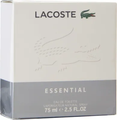 Obrázek produktu pro Lacoste Essential 75ml, Pánské, 75 ml, Nedoplnitelná lahvička, Sprej, 1 kusů