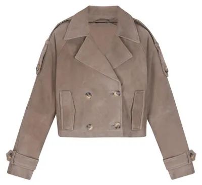 Produktbild von SAPORTA damen jacke - taupegrau, XL