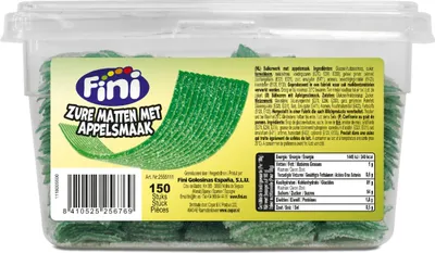 Produktbild von Finic Sour apple mats 150 x 8.5 grams
