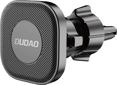 Image de Support de téléphone magnétique pour grille d'aération de voiture Dudao F6C+ - Noir