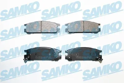 Produktbild von SAMKO Bremsbeläge Satz Vorne Bremsklötze für VW CORRADO (53I) 5SP724