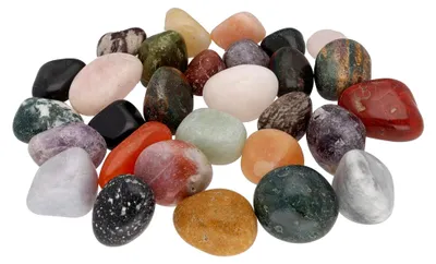 Produktbild von Edelsteine Mix Bunte Mischung getrommelte Halbedelsteine (1000, XL)