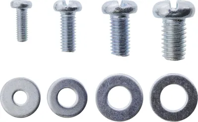 Produktbild von InLine Schraubenset 32-teilig für Beamer-Halterungen, Montageset, Wand, Zink, 42 g, 32 Stück(e), 65 mm