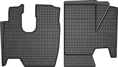 Zdjęcie produktu dla 2005-2013 Mercedes Atego dywaniki podłogowe gumowe czarne 2 szt