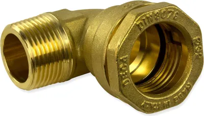 Produktbild von Caleffi Messing Verschraubung Winkel 20 mm x 1/2 Zoll Aussengewinde