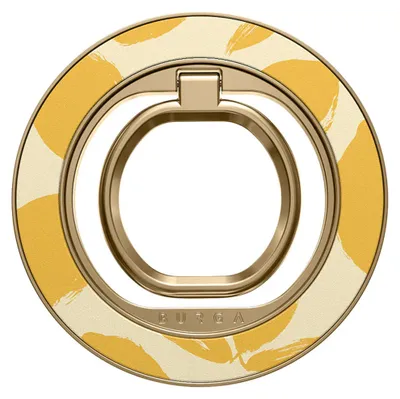 Productafbeelding van Burga Magnetic Ringholder Gold Telefoonring - Geschikt voor MagSafe - Lemon Tart