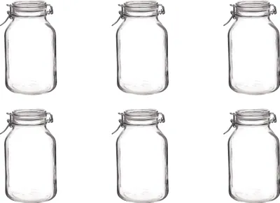 Produktbild von Rocco Bormioli Vorratsglas Fido Einmachglas 3 Liter 6 Stück