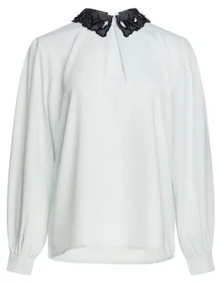 Produktbild von Damen Bluse aus der Glamour-Kollektion in Grün, Größe S, reguläre Passform