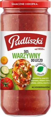 Obrázek produktu pro Pudliszki Zeleninová omáčka lečo 480 g