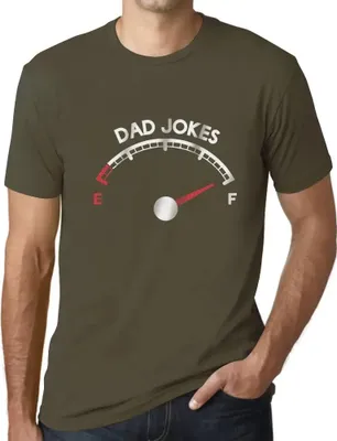 Produktbild von Herren Grafik T-Shirt Papa Witze Tank lustig – Dad Jokes Tank Funny – Öko-Verantwortlich Vintage Jahrgang Kurzarm Lustige Druck Geburtstag Geschenk