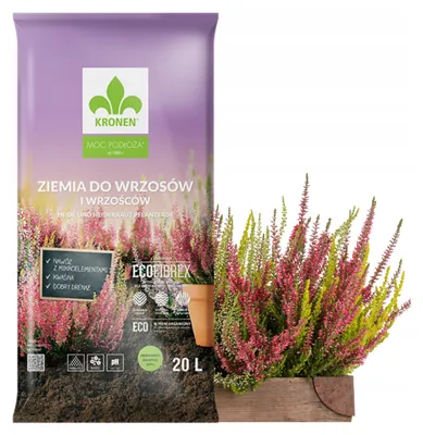 Image de Terreau rhododendron 20 l - Haute qualité - Riche en éléments nutritifs - Pour jardin et balcon - Terreau pour rhododendrons - Azalées