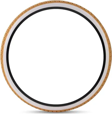 Produktbild von Kinderfahrradreifen 47-507, 24", 24x1.75 Kids Bike Tire, hochwertige Gummimischung (24 Zoll, Weißbeige)