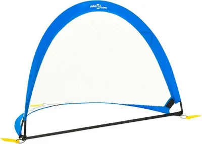 Immagine prodotto di vidaXL Porte da calcio per bambini 2 pezzi con sacca di stoccaggio 119x82x84,5cm