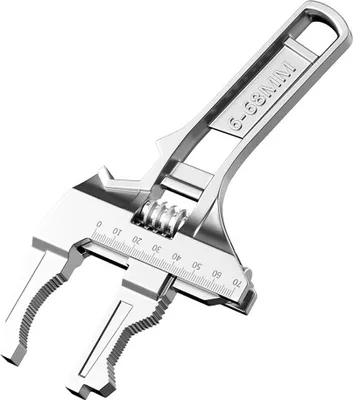 Immagine prodotto di Lavandino multifunzionale Bagno Chiave Rubinetti WC Riparazioni Chiave 6-68 mm Grande apertura Regolabile Acqua Tubi Chiave