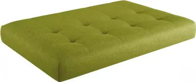 Zdjęcie produktu dla Poduszka Lermowood „Verona” do mebli z palet 120x80 zielona – wygodna, trwała i stylowa | Do użytku wewnątrz i na zewnątrz | Różne rozmiary i kolory |