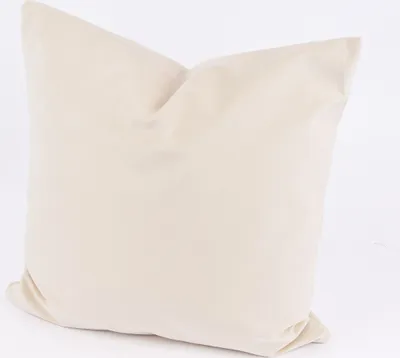 Produktbild von Kissenhülle Duval Samtoptik creme 50x50cm